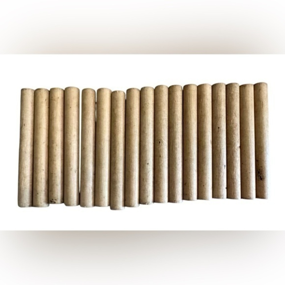 Wooden Dowels - Lot of 17 - 4”